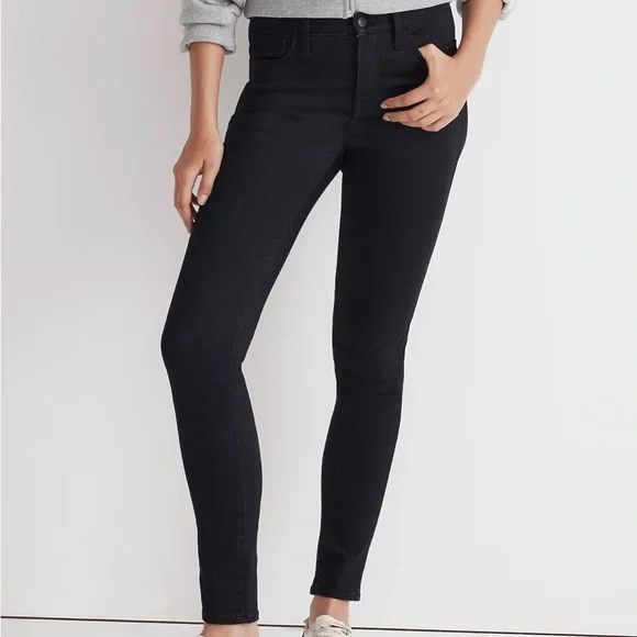 NEW WITH TAGS Madewell‎ Bennett Wash 9" Mid-Rise Roadtripper Skinny Jean 27 P - Picture 2 of 12